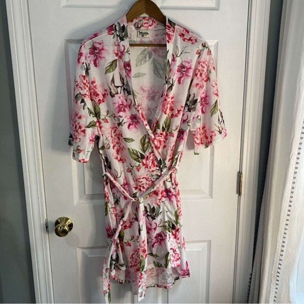 SHOW ME YOUR MUMU Floral Brie Robe Garden of Blooms - One Size